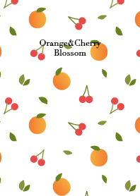 Orange & Cherry Blossom