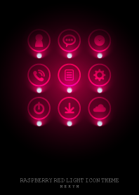 RASPBERRY RED LIGHT ICON THEME 2