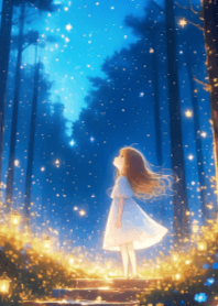 可愛少女與夜空V.31