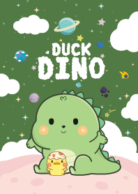 Dino&Duck Fat Kawaii Green Tea