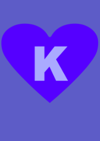 initial K blue color
