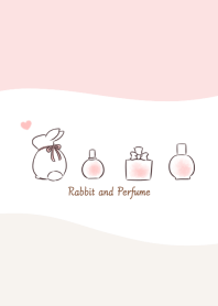 Rabbit and Perfume -pink- wave