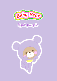 Baby Bear " light purple "