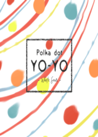 Polka Dot YO-YO -White Sour- #pop