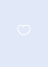 Heart Simple icon: Pale Blue