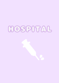 cute  hospital  purple