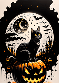 halloween cat 47c0F9