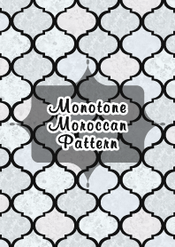 Monotone Moroccan Pattern
