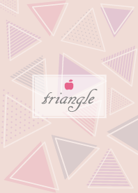Triangle Apple'Pink'