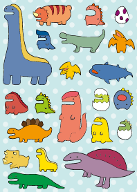 Little Dinosaur in Summer