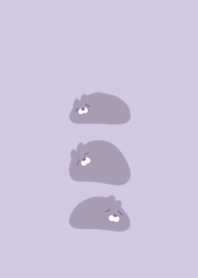 軟軟的紫色貓咪