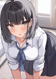 青春女高中生的居家日常 11