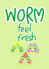 Worm green
