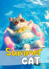 夏の猫 06