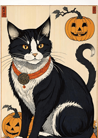 Night Moon Star Cat 33773d