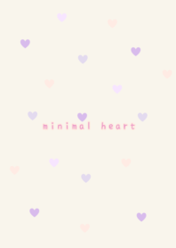 minimal purple heart