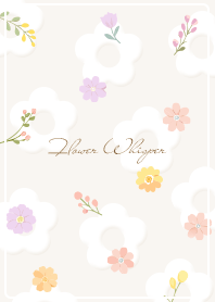 beige Whispers of Spring Flowers 02_2