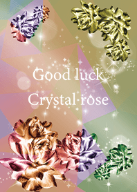 Colorful pink : Good Luck! Crystal Rose
