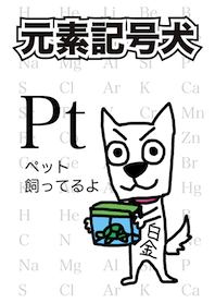 Atomic symbol dog