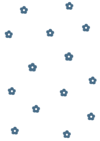 flower pattern #blue2