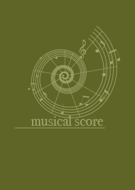 musicalscore Olive GRN