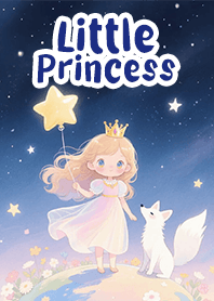 Little Princess and White Fox (Night)