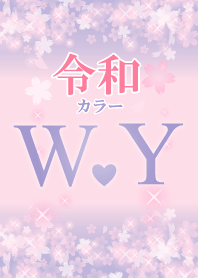 W&Y-Attract luck-Reiwa color-Initial