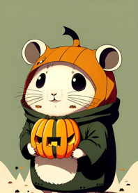 Halloween Hamster 2E1518