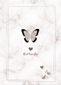Marble and butterflies brown32_2