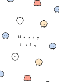 สัตว์ทะเล | white