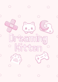 Dreaming Kitten Pink