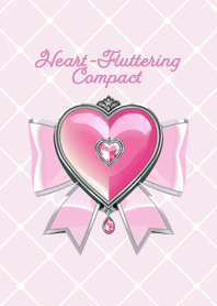 Heart-Fluttering Compact - pink
