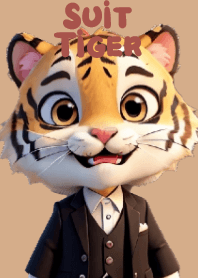 Dapper Tiger in a sharp suit VOL.2