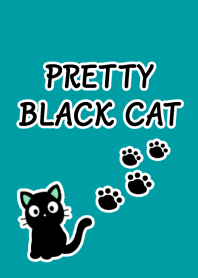 PRETTY BLACK CAT Theme-VIRIDIAN