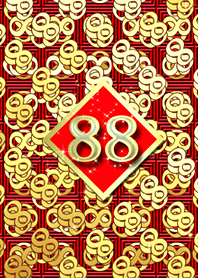 8888*with RED #2023