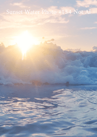 Sunset Water Photo #154 Not AI