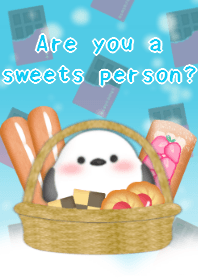 shimaenaga bird theme blue.