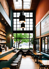 Cozy Coffee shop 8227aB