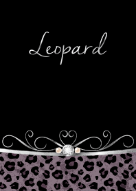 Leopard x silver x pink
