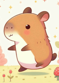 Capybara fat and round n.15