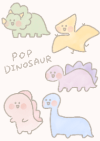 pop cute dinosaur