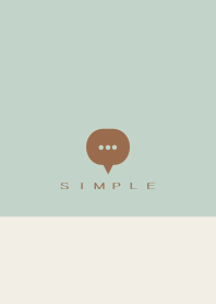 SIMPLE(beige green)V.1502b