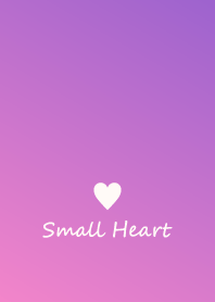 Small Heart *Purple Gradation 10*
