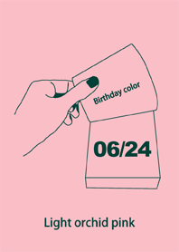 生日顏色 6月24日 簡單