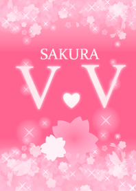 V&V -Attract luck-Pink Cherry Blossoms