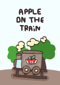 apple!s story life : apple on the train