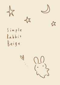 simple Rabbit beige