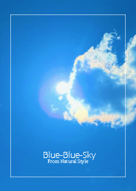 Blue Blue Sky 12 / Natural Style