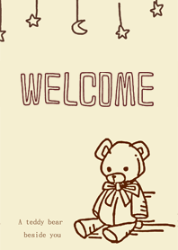 Variety goods shop & Teddy bear