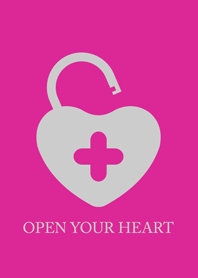 OPEN YOUR HEART Pink